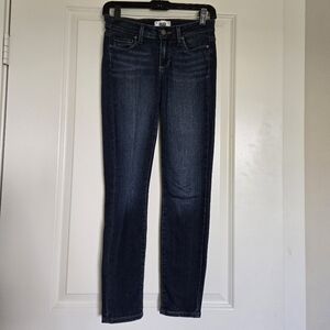 PAIGE Women's Deep Indigo Skinny Jeans